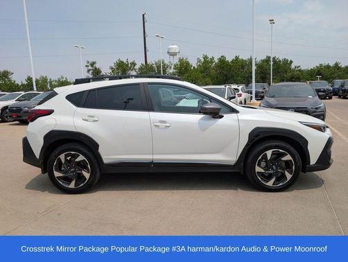 Crystal White Pearl 2024 Subaru Crosstrek Limited