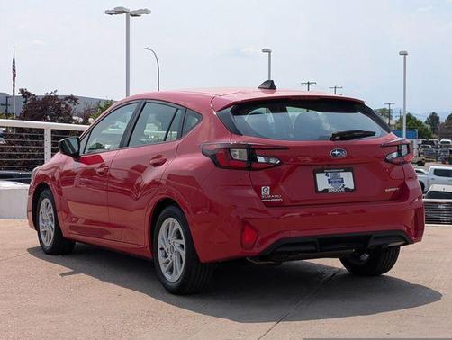 Pure Red 2025 Subaru Impreza Base
