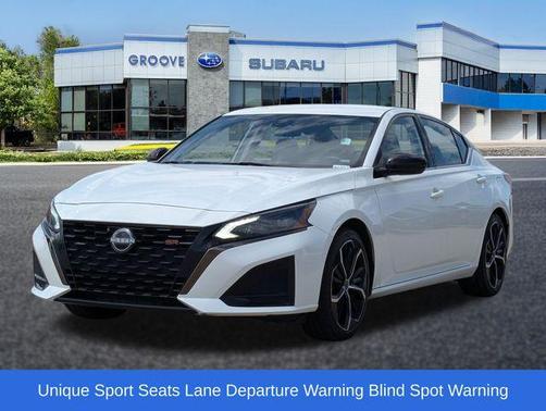 Glacier White 2024 Nissan Altima 2.5 SR