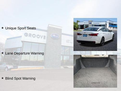 Glacier White 2024 Nissan Altima 2.5 SR