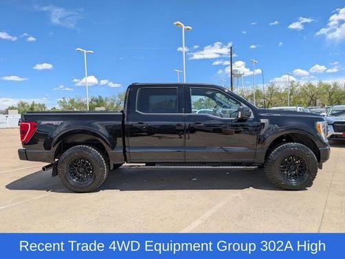 Black Metallic 2022 Ford F-150 XLT