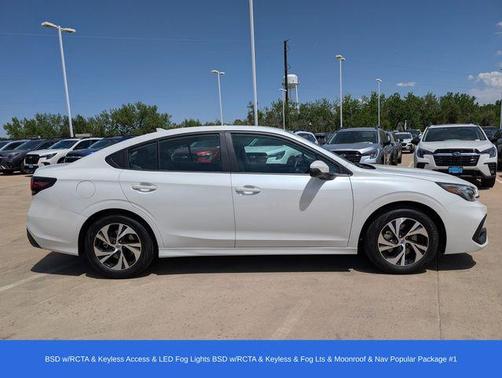 Crystal White Pearl 2025 Subaru Legacy Premium