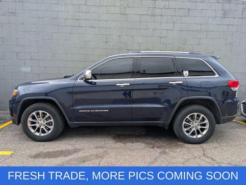 True Blue Pearlcoat 2015 Jeep Grand Cherokee Limited