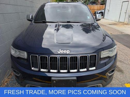 True Blue Pearlcoat 2015 Jeep Grand Cherokee Limited