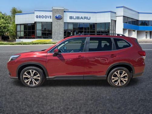 Crimson Red Pearl 2023 Subaru Forester Limited