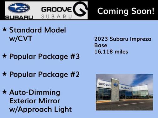 Crimson Red Pearl 2023 Subaru Impreza Base