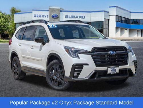 Crystal White Pearl 2025 Subaru Ascent Onyx Edition Touring