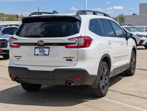 Crystal White Pearl 2025 Subaru Ascent Onyx Edition Touring