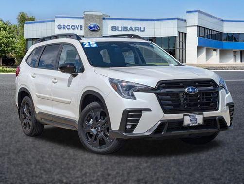 Crystal White Pearl 2025 Subaru Ascent Onyx Edition Touring