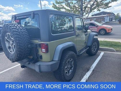 Commando Green 2013 Jeep Wrangler Rubicon