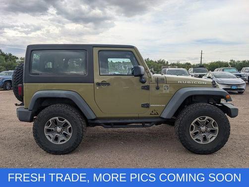 Commando Green 2013 Jeep Wrangler Rubicon