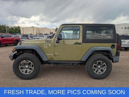Commando Green 2013 Jeep Wrangler Rubicon