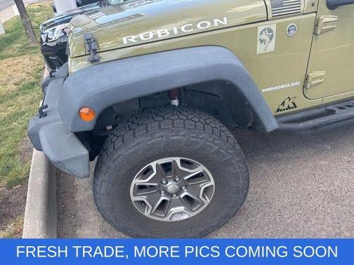 Commando Green 2013 Jeep Wrangler Rubicon