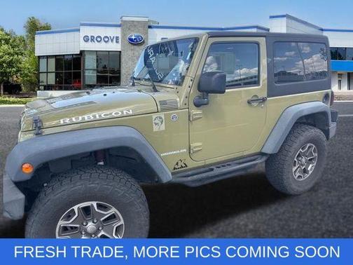 Commando Green 2013 Jeep Wrangler Rubicon
