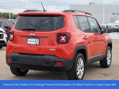 Omaha Orange 2016 Jeep Renegade Latitude