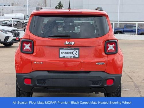 Omaha Orange 2016 Jeep Renegade Latitude
