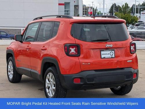 Omaha Orange 2016 Jeep Renegade Latitude