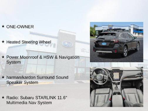 Crystal Black Silica 2021 Subaru Outback Limited
