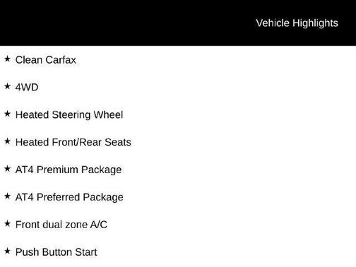 Onyx Black 2023 GMC Sierra 1500 AT4