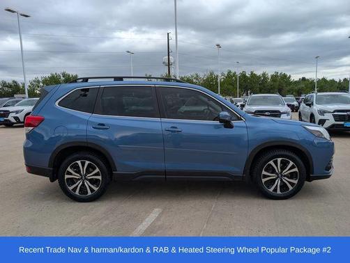 Horizon Blue Pearl 2023 Subaru Forester Limited