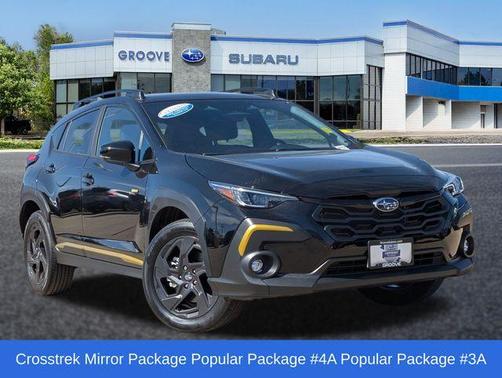 Crystal Black Silica 2025 Subaru Crosstrek Sport