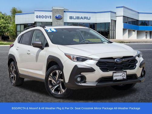 Crystal White Pearl 2024 Subaru Crosstrek Premium