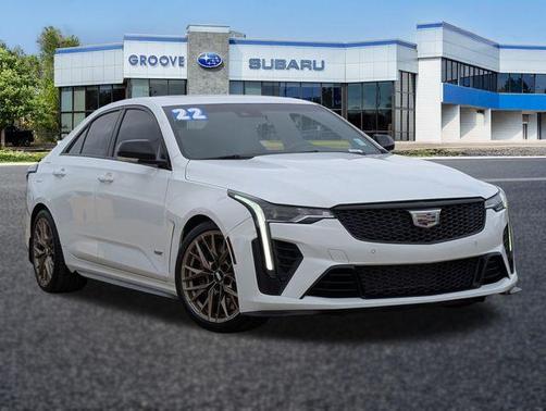 Summit White 2022 Cadillac CT4-V Blackwing