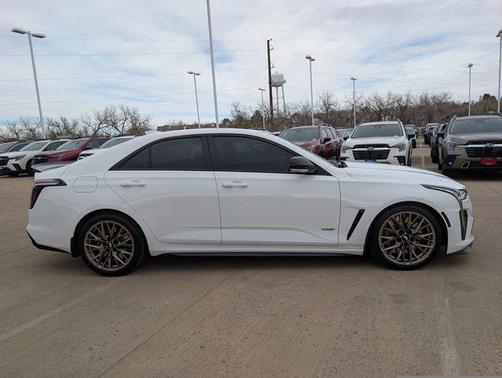 Summit White 2022 Cadillac CT4-V Blackwing