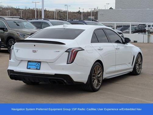 Summit White 2022 Cadillac CT4-V Blackwing