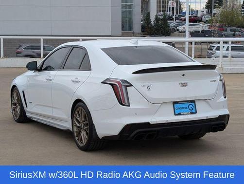 Summit White 2022 Cadillac CT4-V Blackwing