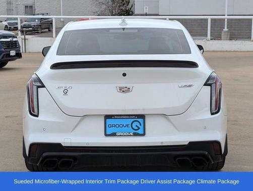 Summit White 2022 Cadillac CT4-V Blackwing