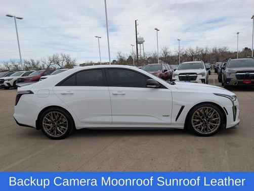 Summit White 2022 Cadillac CT4-V Blackwing