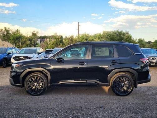 Crystal Black Silica 2026 Subaru Forester Sport