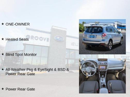 Ice Silver Metallic 2017 Subaru Forester 2.5i Premium