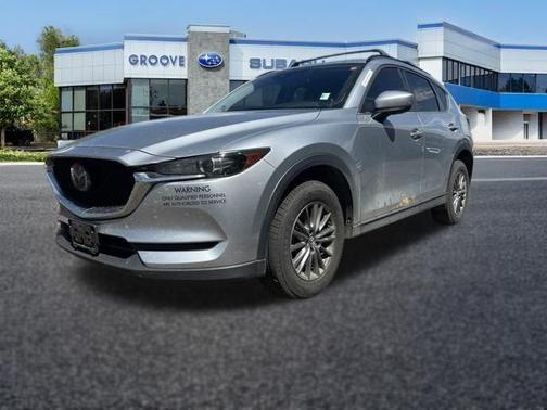 Sonic Silver Metallic 2021 Mazda CX-5 Touring