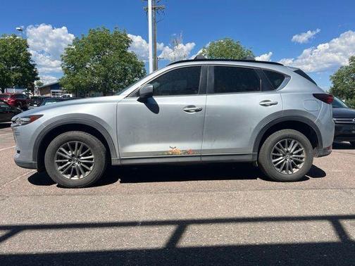 Sonic Silver Metallic 2021 Mazda CX-5 Touring
