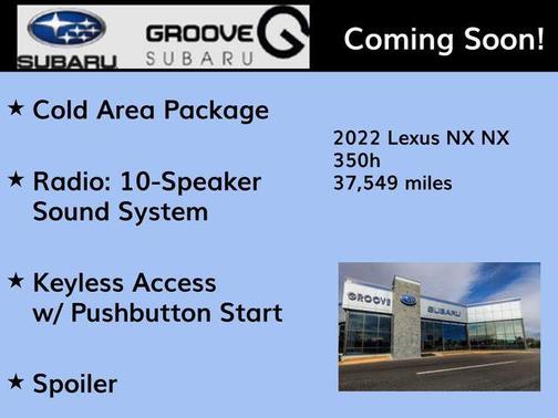 2022 Lexus NX 350h Base