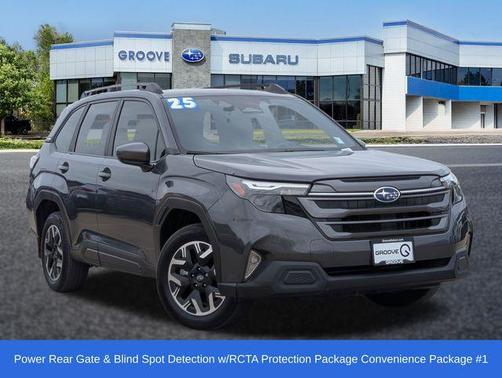Gray Metallic 2025 Subaru Forester Premium