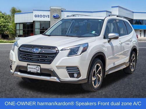 Crystal White Pearl 2023 Subaru Forester Touring