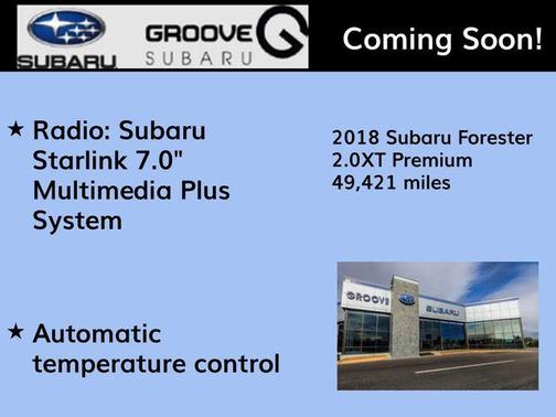 2018 Subaru Forester 2.0XT Premium