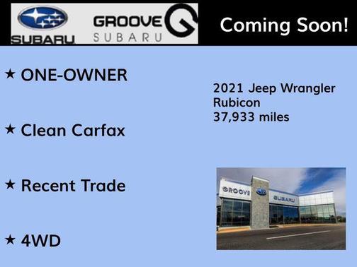 Black Clearcoat 2021 Jeep Wrangler Rubicon