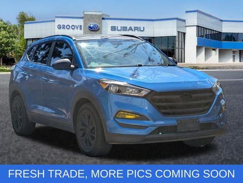 Caribbean Blue 2017 Hyundai TUCSON SE
