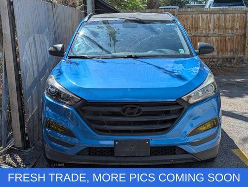 Caribbean Blue 2017 Hyundai TUCSON SE