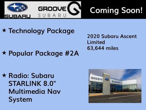 2020 Subaru Ascent Limited 8-Passenger