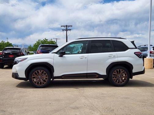 Crystal White Pearl 2026 Subaru Forester Sport
