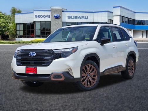 Crystal White Pearl 2026 Subaru Forester Sport
