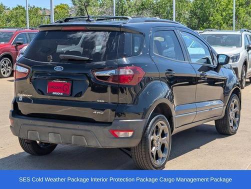 Shadow Black 2018 Ford EcoSport SES