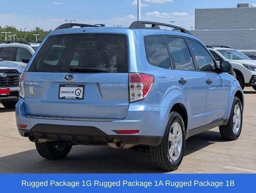 Sky Blue Metallic 2011 Subaru Forester 2.5X