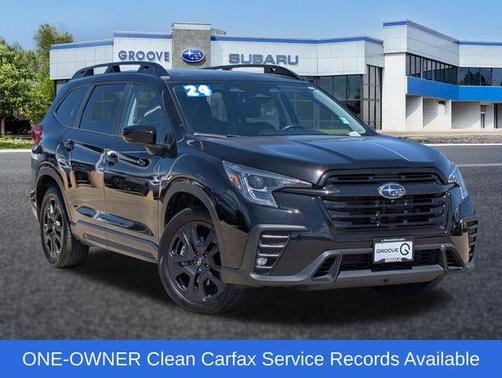 Crystal Black Silica 2024 Subaru Ascent Onyx Edition Limited