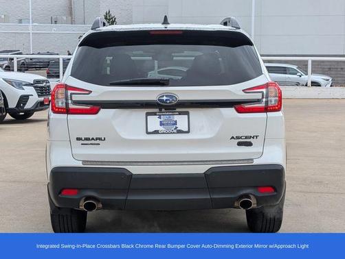 Crystal White Pearl 2025 Subaru Ascent Onyx Edition Touring